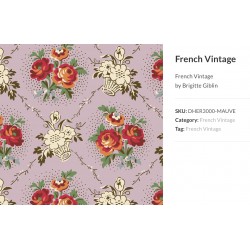 French Vintage DHER 3000 Mauve