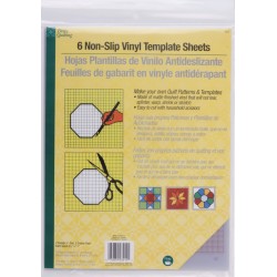 6 Non-Slip Vinyl Template...
