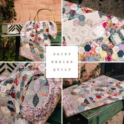 EPPIFLEX Daisy Hexies Quilt...