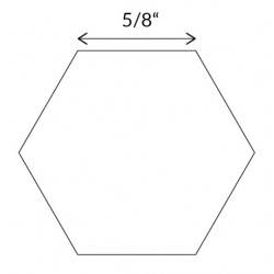 Paper pieces 5/8’’...