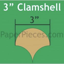 Clamshell 3’’ (180 unités)