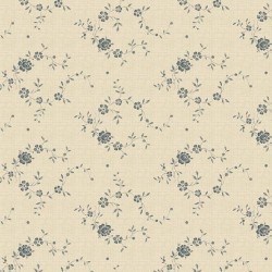 Blue Palisades Roses Cream...