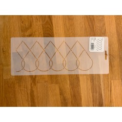 BS208 Heart Border 4’’ 10 cm