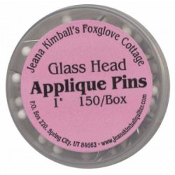 Épingle Appliqué Glass Head...