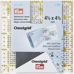 Règle Omnigrid 4,5 inches x...